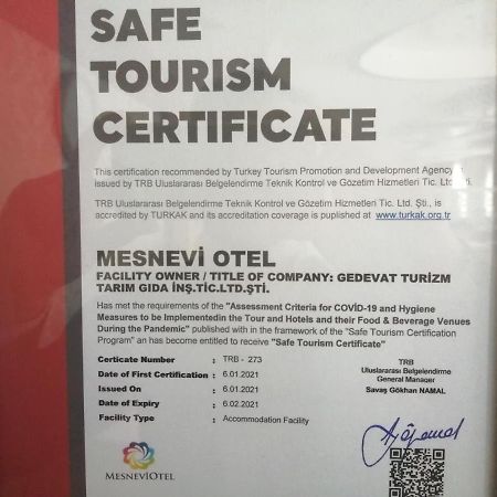 Mesnevi Hotel Конья Экстерьер фото